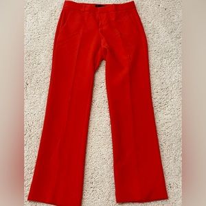 Banana Republic blood orange slacks